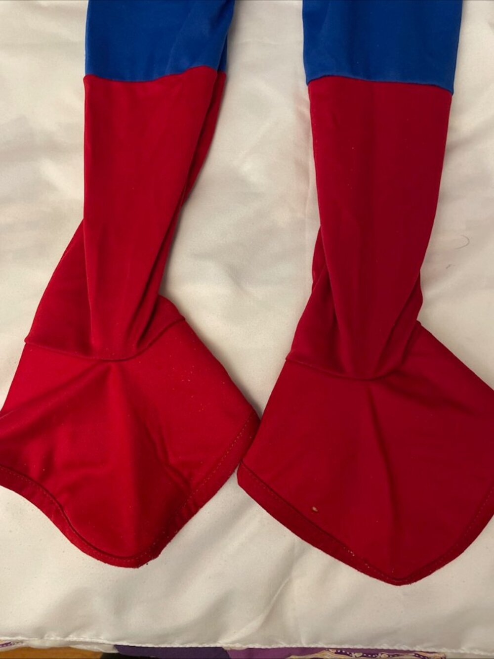 Rubie's DC Superman Costume Jumpsuit Cape Small 4-6 USA - Picture 7 of 9